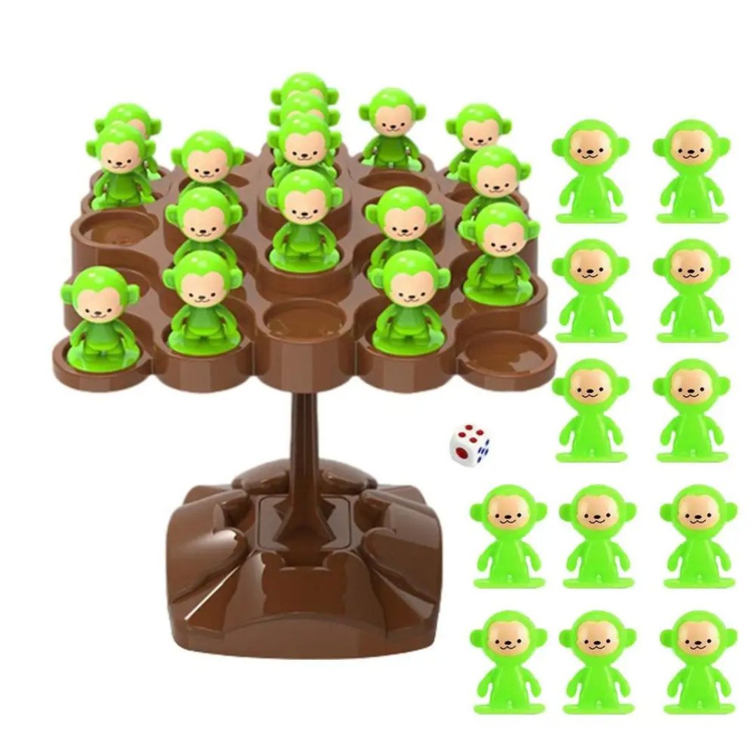 Balancing Monkey Tree Game – Montessori Math & Puzzle Toy for Creative Thinking - LearnLark Montessori