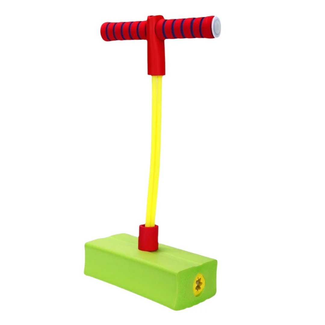 Kids Frog Pogo Jumper - Grow Taller Balance Toy with Bouncing Sound for Outdoor Fitness Fun - LearnLark Montessori