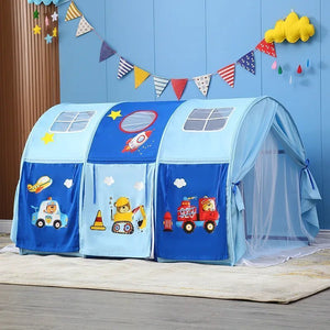 Large Kids Play House Tent – Indoor Castle with Window for Boys & Girls - LearnLark Montessori