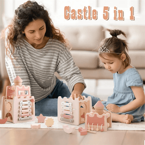 Montessori Baby Wooden Blocks Puzzle Selection – Multifunctional Early Learning Toy & Gift - LearnLark Montessori