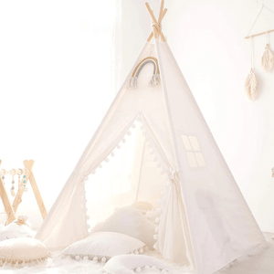 Montessori kids Teepee Tent – Portable Playhouse Wigwam for Children’s Indoor Fun - LearnLark Montessori