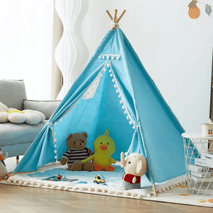 Montessori kids Teepee Tent – Portable Playhouse Wigwam for Children’s Indoor Fun - LearnLark Montessori