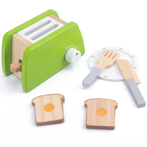 Wooden Kitchen Pretend Play Set - Educational Early Learning Toy for Toddlers - LearnLark Montessori